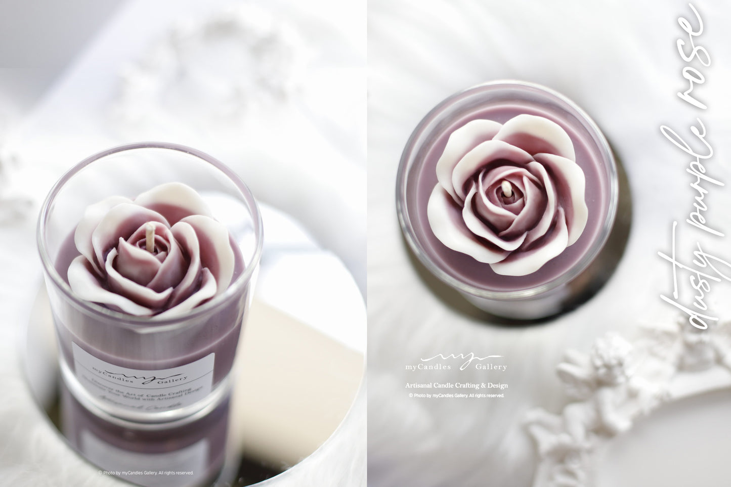 Amethyst Bloom Candle