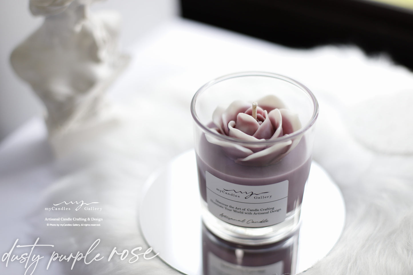 Amethyst Bloom Candle